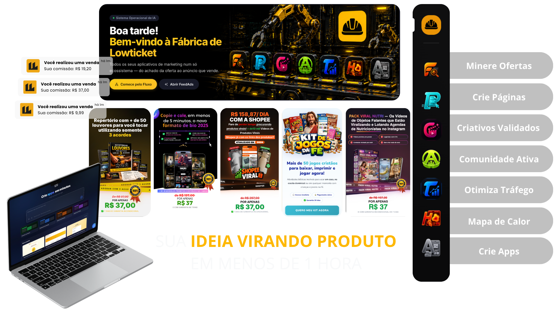 Plataforma Fábrica de Lowticket
